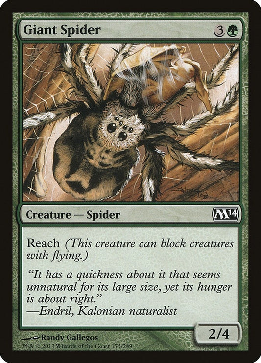 Image for Giant Spider (175) (M14) - Magic: The Gathering