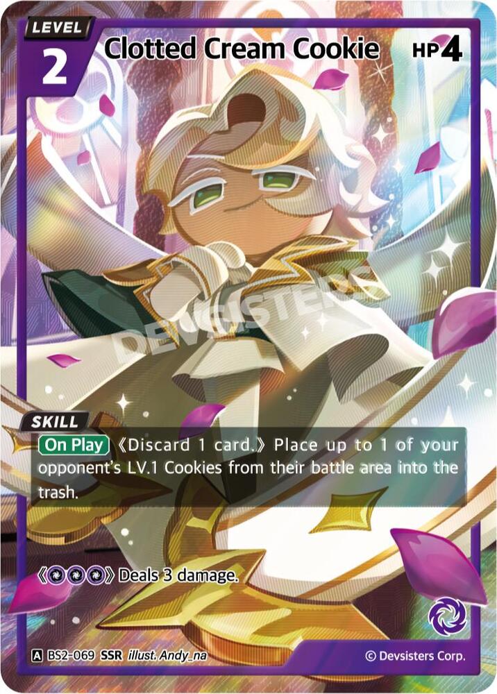 Clotted Cream Cookie (SSR) (BS2-069) (BS1-BS2)