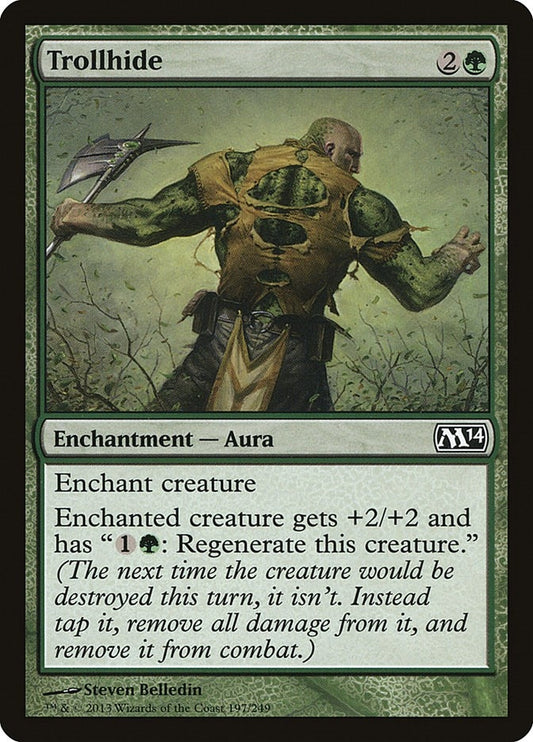 Image for Trollhide (197) (M14) - Magic: The Gathering