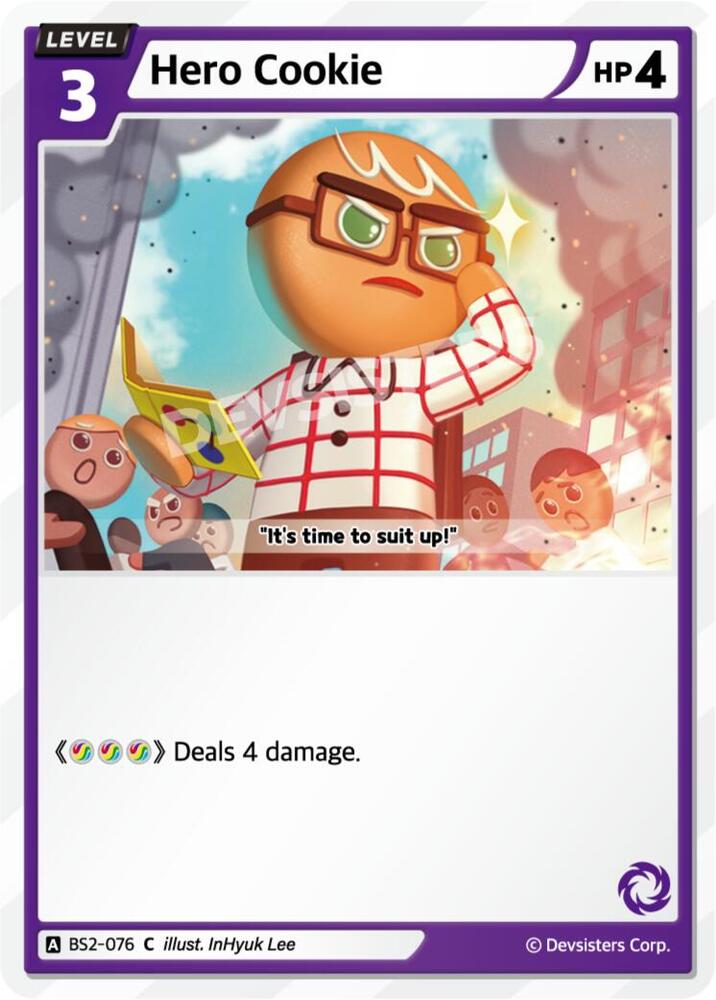 Hero Cookie (BS2-076) (BS1-BS2)