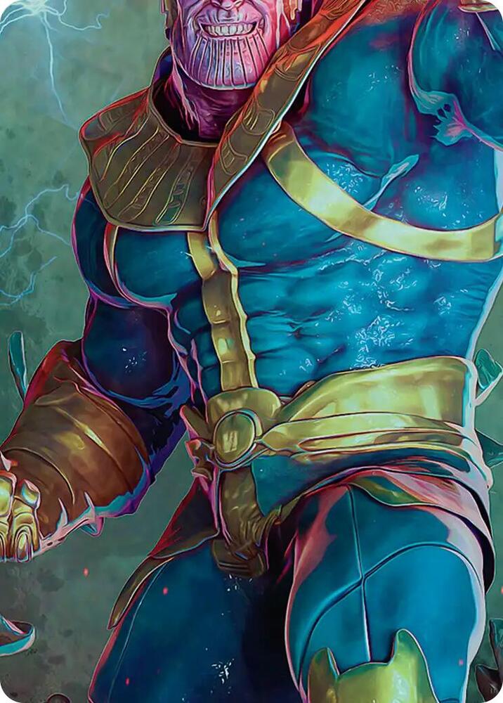 Thanos, the Mad Titan Art Card (5/9) (5) (AAMSH)