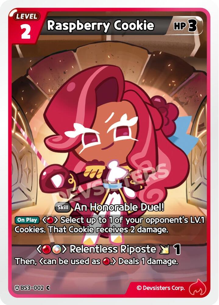 Raspberry Cookie (BS3-002) (BS3-BS4)