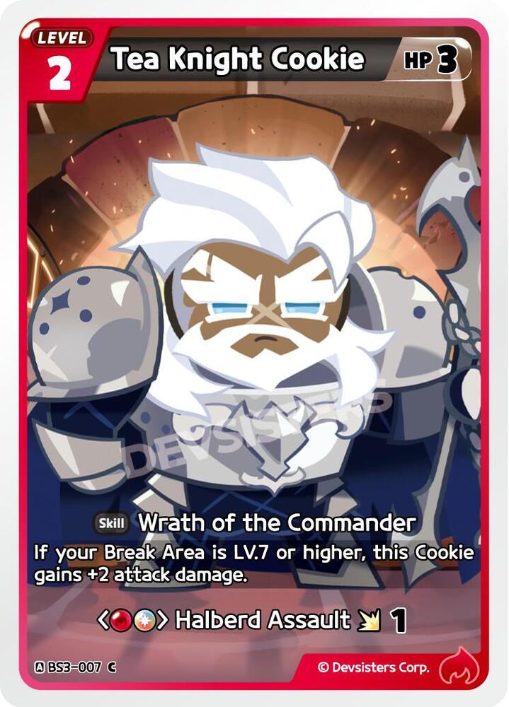 Tea Knight Cookie (BS3-007) (BS3-BS4)