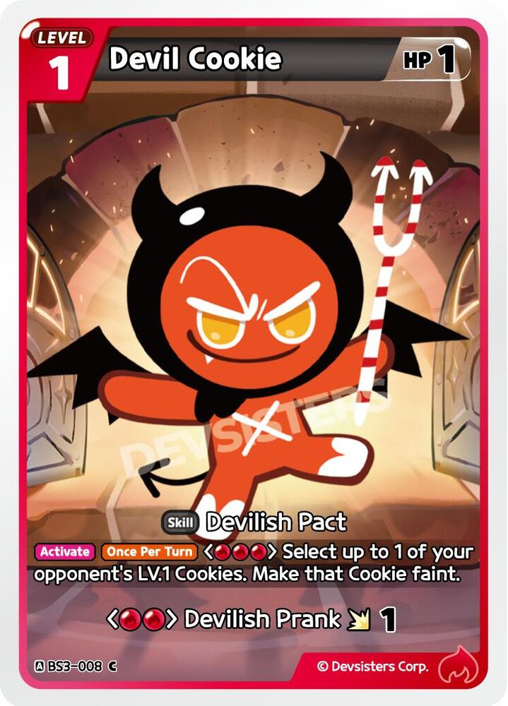 Devil Cookie (BS3-008) (BS3-BS4)