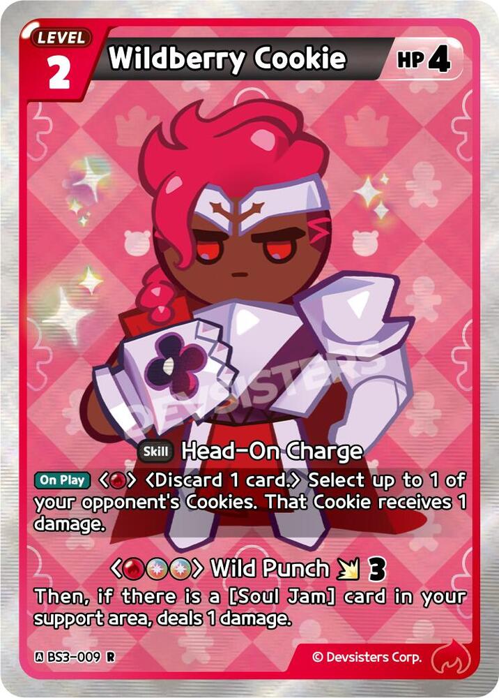 Wildberry Cookie (009) (BS3-009) (BS3-BS4)
