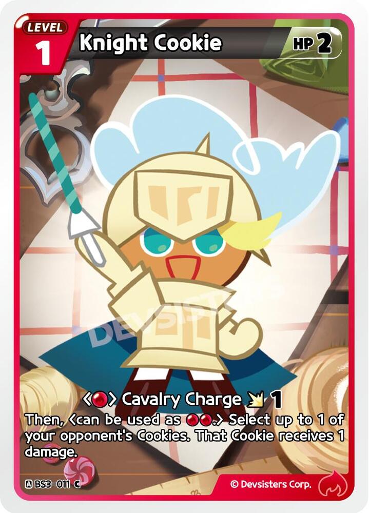 Knight Cookie (BS3-011) (BS3-BS4)
