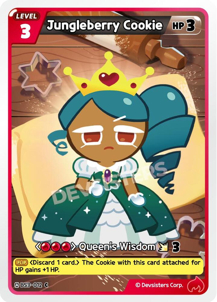 Jungleberry Cookie (BS3-012) (BS3-BS4)