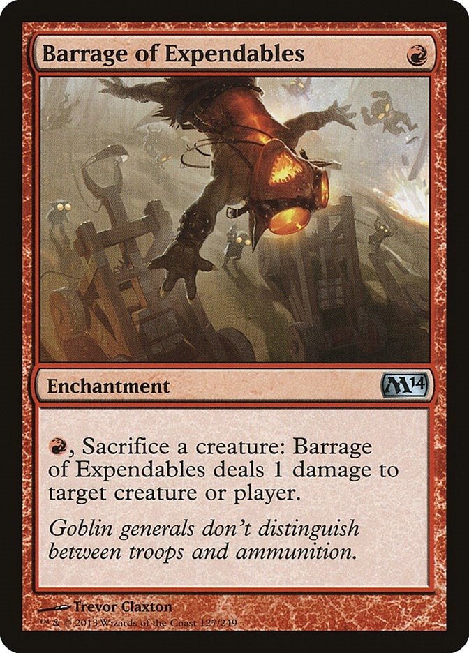 Barrage of Expendables (127) (M14)