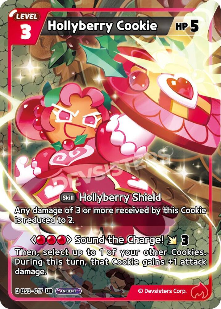 Hollyberry Cookie (BS3-017) (BS3-BS4)
