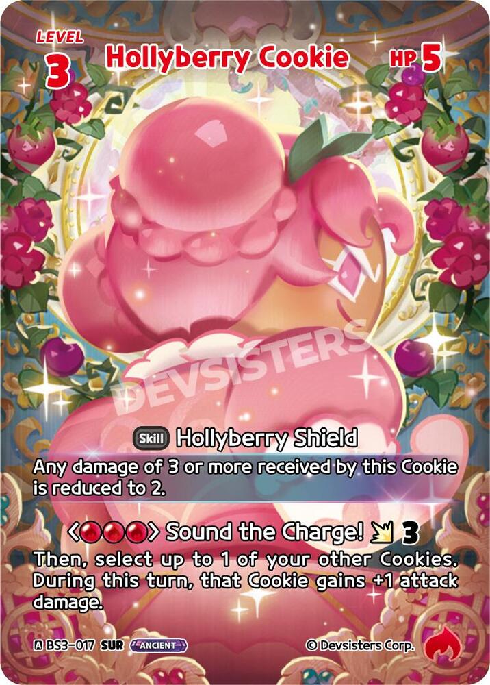 Hollyberry Cookie (SUR) (BS3-017) (BS3-BS4)