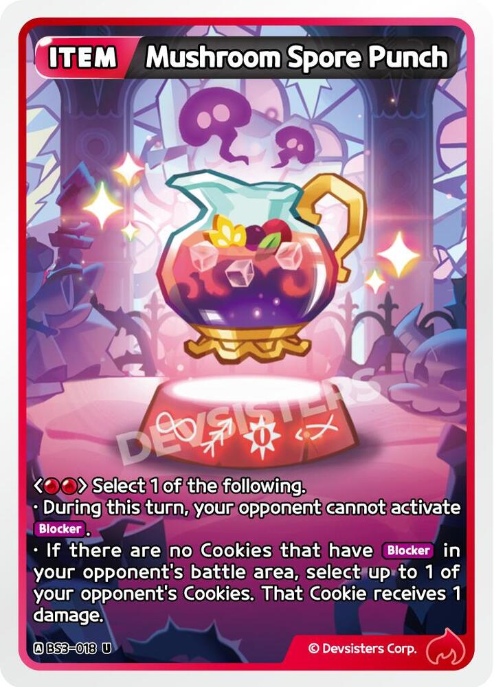 Mushroom Spore Punch (BS3-018) (BS3-BS4)