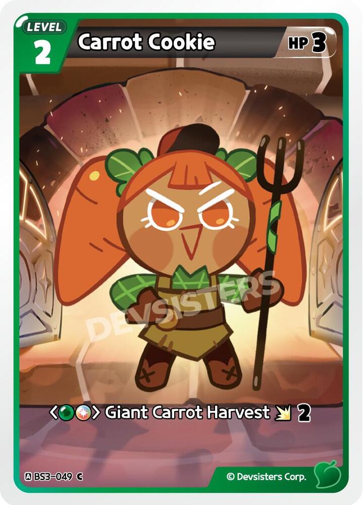Carrot Cookie (BS3-049) (BS3-BS4)
