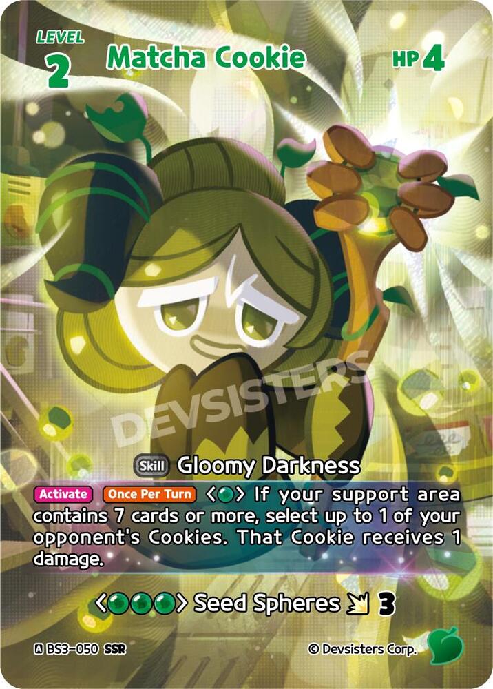 Matcha Cookie (SSR) (BS3-050) (BS3-BS4)