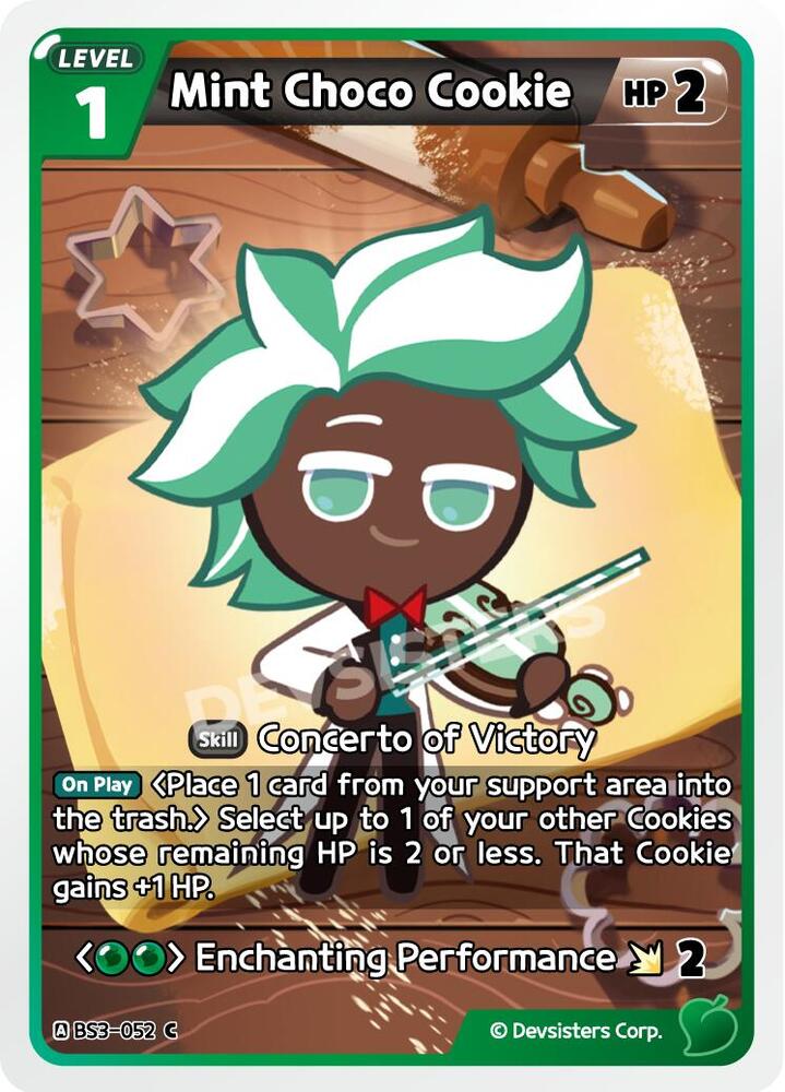 Mint Choco Cookie (052) (BS3-052) (BS3-BS4)
