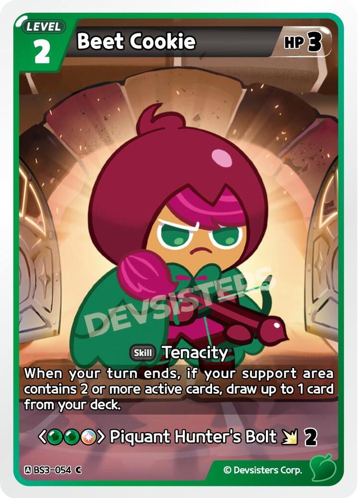 Beet Cookie (054) (BS3-054) (BS3-BS4)