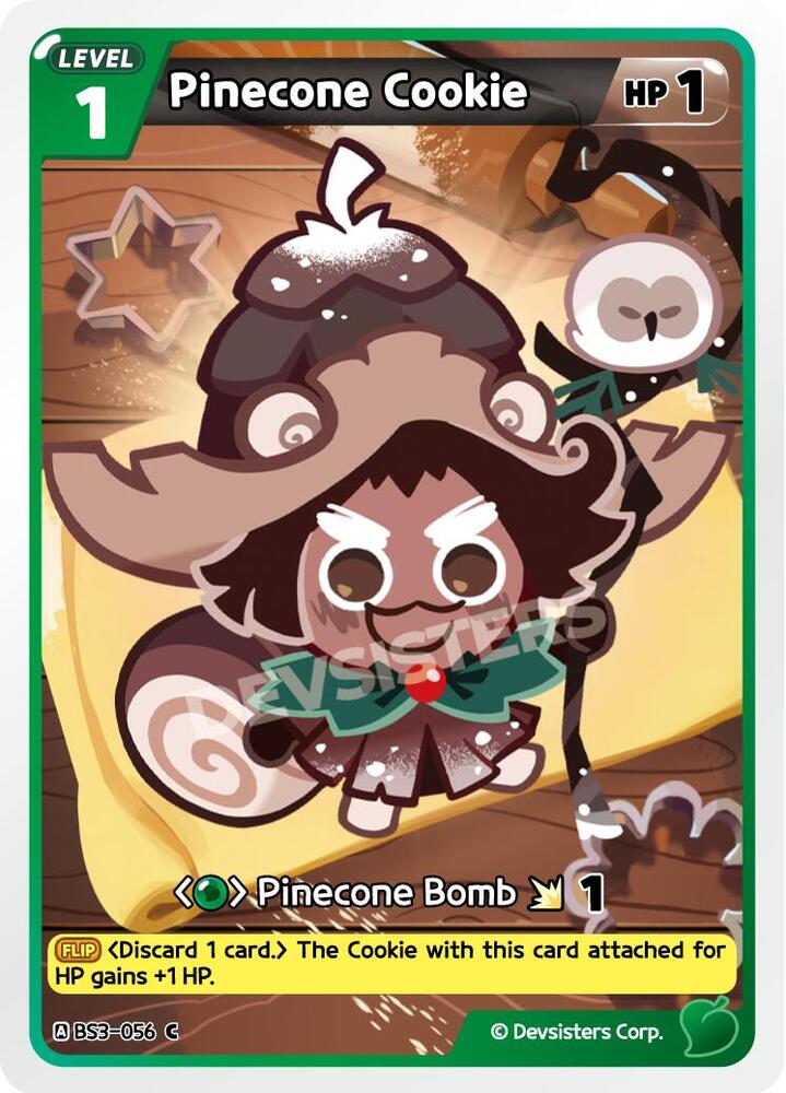 Pinecone Cookie (BS3-056) (BS3-BS4)