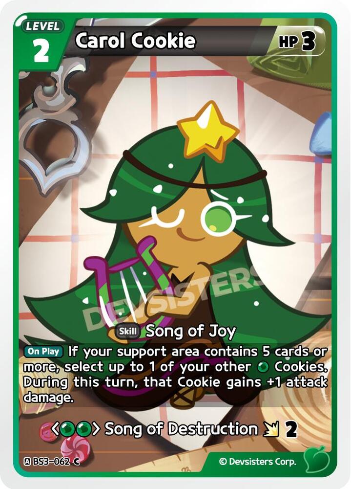 Carol Cookie (BS3-062) (BS3-BS4)