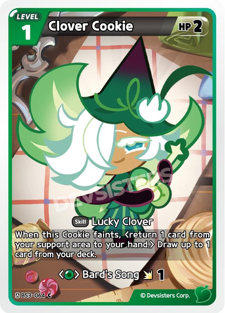 Clover Cookie (BS3-064) (BS3-BS4)