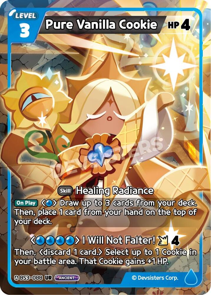 Pure Vanilla Cookie (BS3-088) (BS3-BS4)