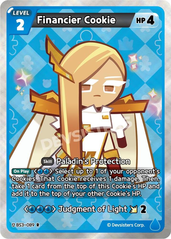 Financier Cookie (089) (BS3-089) (BS3-BS4)