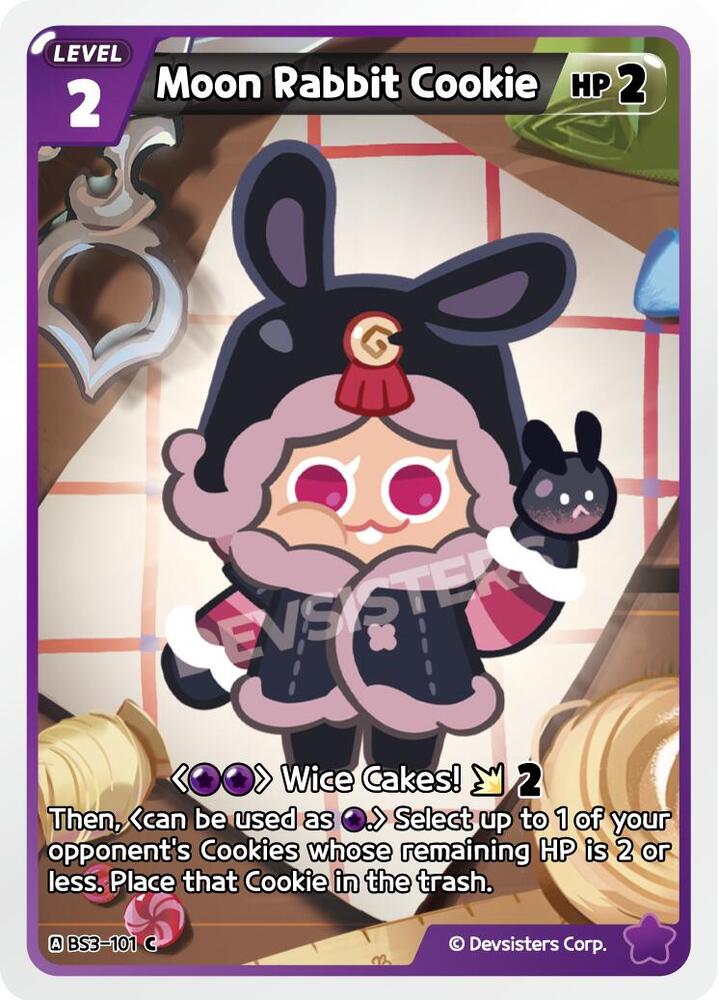 Moon Rabbit Cookie (101) (BS3-101) (BS3-BS4)