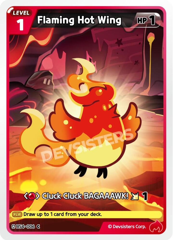 Flaming Hot Wing (BS4-006) (BS3-BS4)