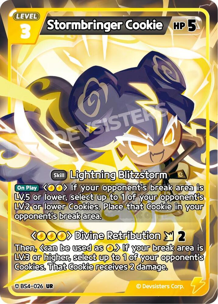 Stormbringer Cookie (BS4-026) (BS3-BS4)