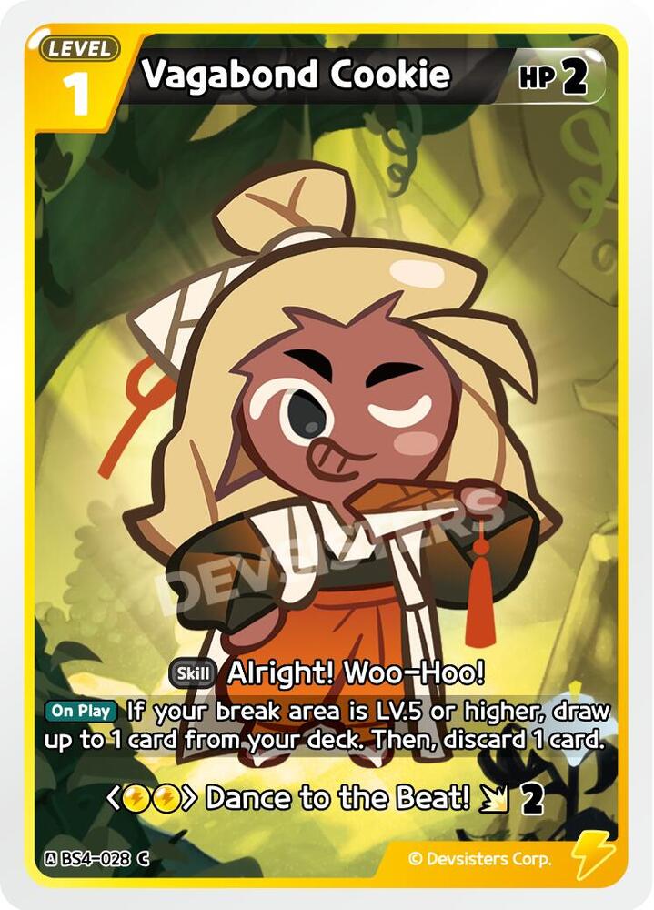 Vagabond Cookie (BS4-028) (BS3-BS4)