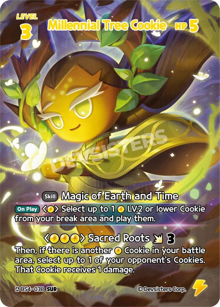 Millennial Tree Cookie (SUR) (BS4-038) (BS3-BS4)