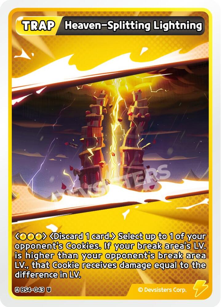 Heaven-Splitting Lightning (BS4-043) (BS3-BS4)