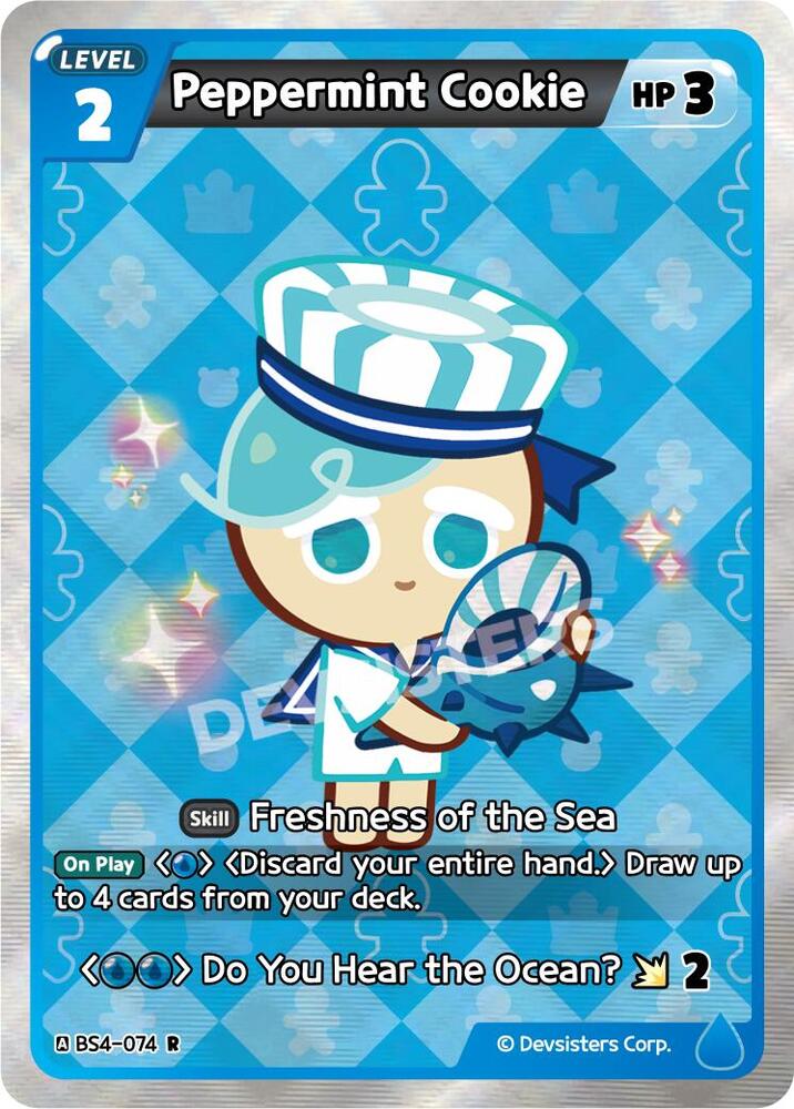 Peppermint Cookie (BS4-074) (BS3-BS4)