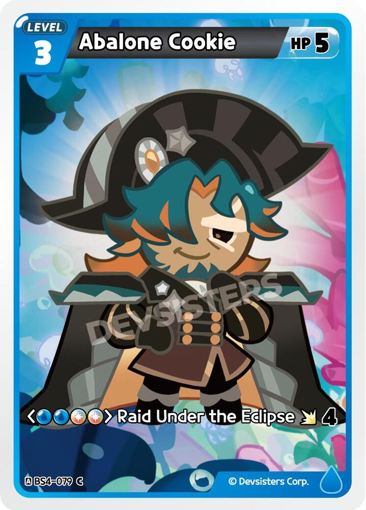 Abalone Cookie (BS4-079) (BS3-BS4)