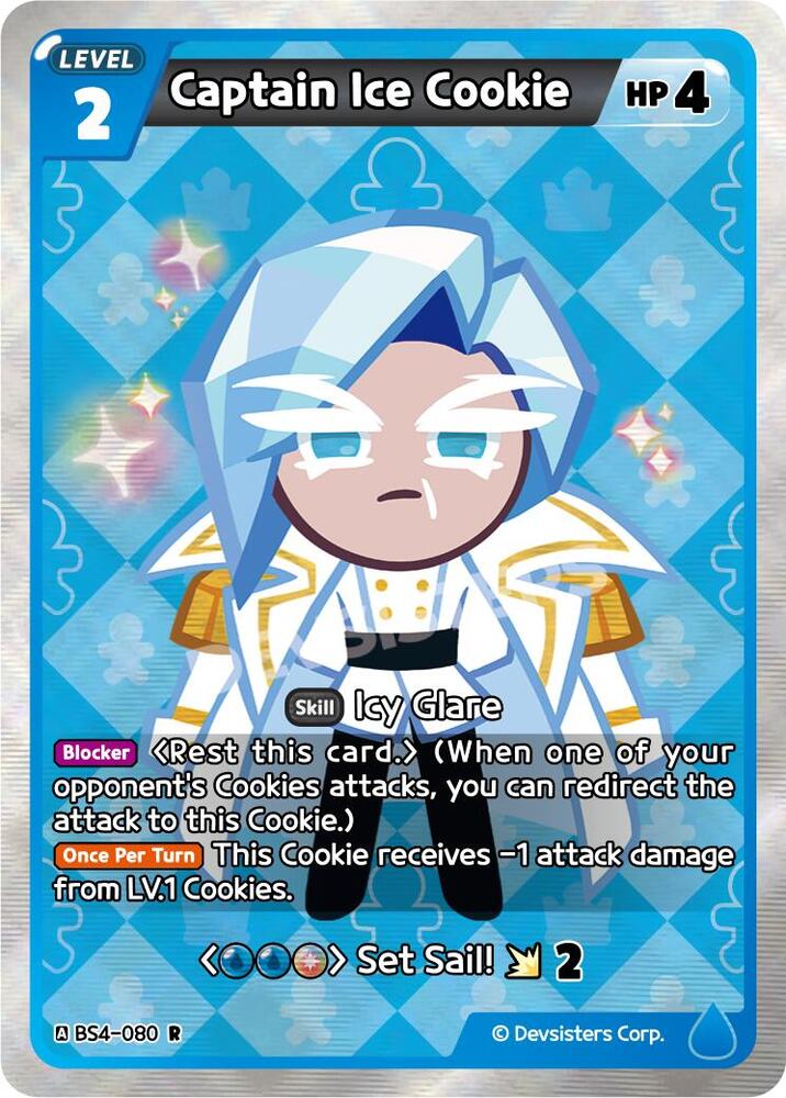 Captain Ice Cookie (BS4-080) (BS3-BS4)