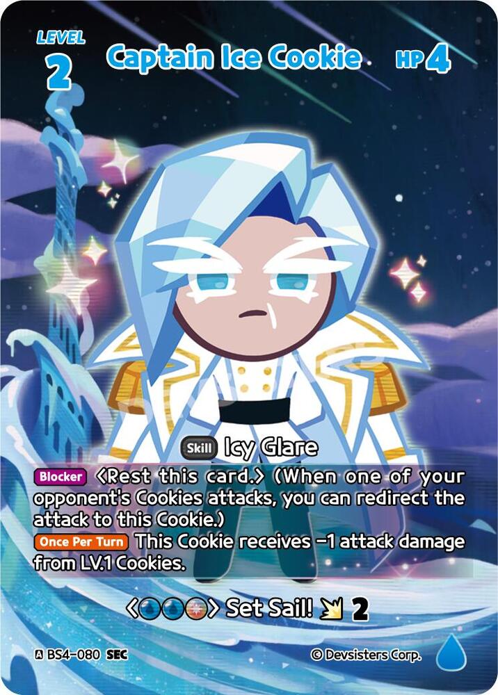 Captain Ice Cookie (SEC) (BS4-080) (BS3-BS4)