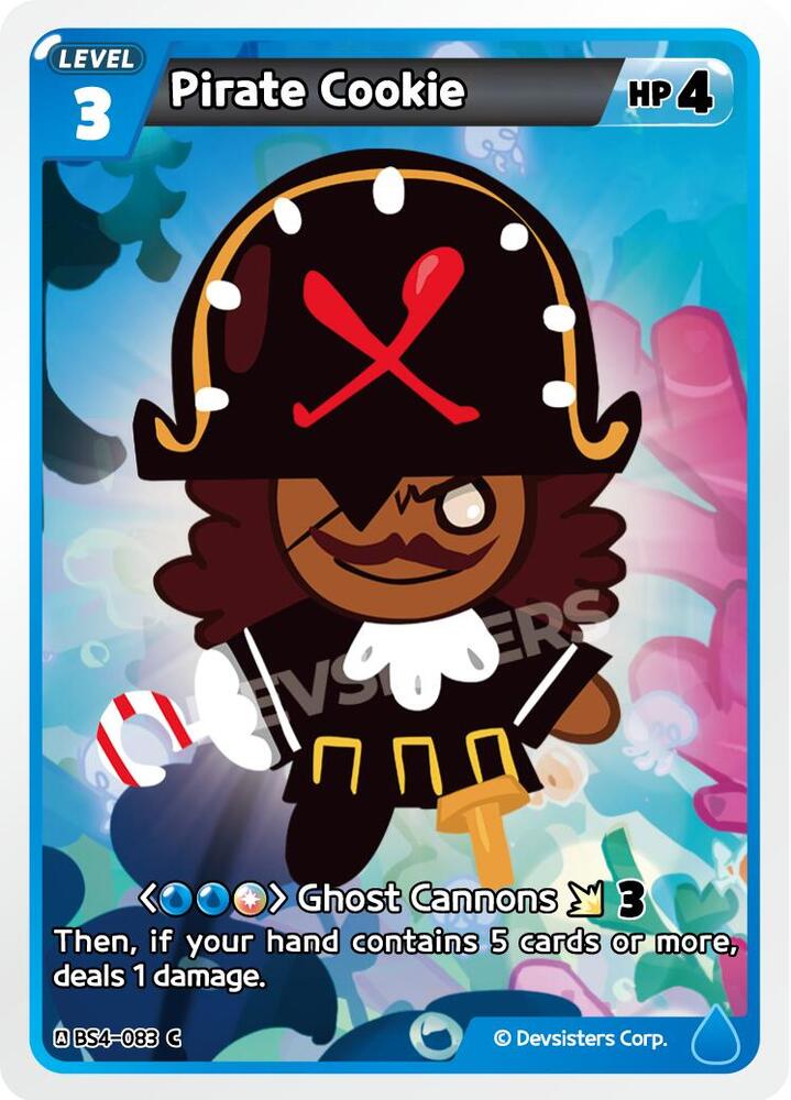 Pirate Cookie (BS4-083) (BS3-BS4)