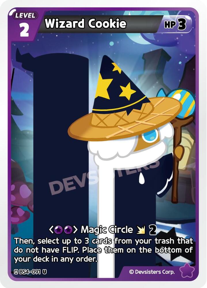 Wizard Cookie (091) (BS4-091) (BS3-BS4)
