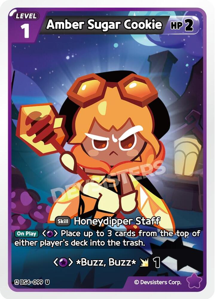 Amber Sugar Cookie (BS4-099) (BS3-BS4)