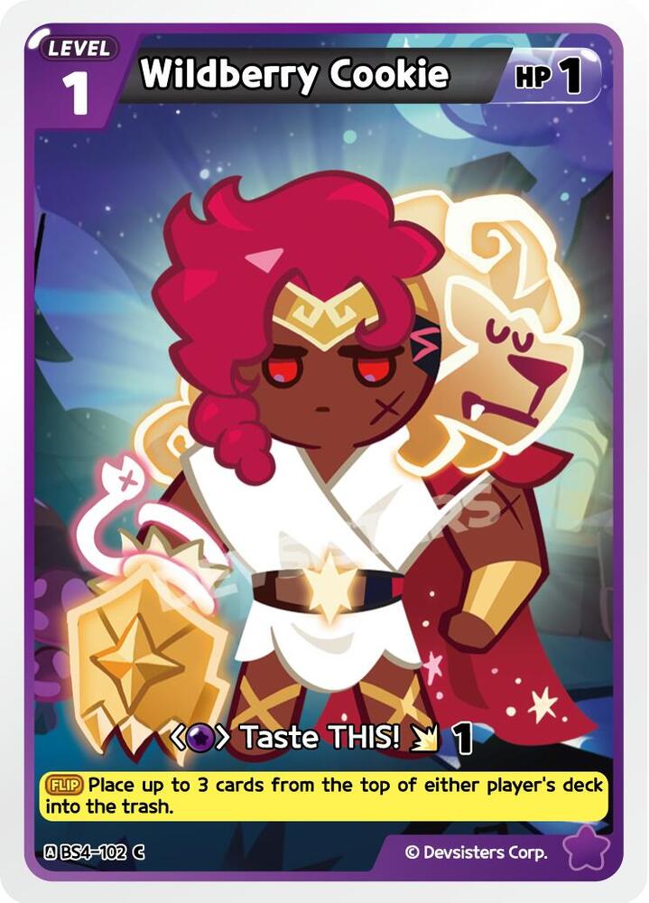 Wildberry Cookie (102) (BS4-102) (BS3-BS4)