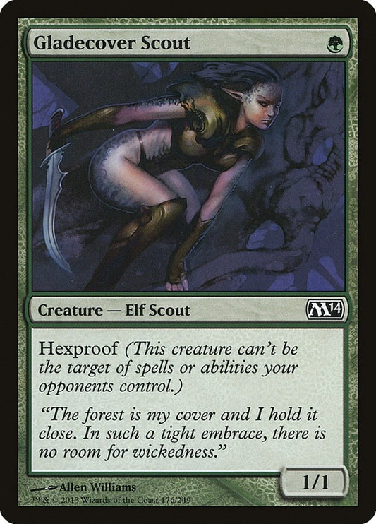 Image for Gladecover Scout (176) (M14) - Magic: The Gathering