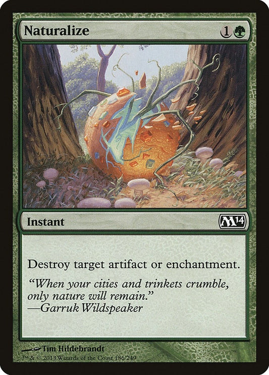 Image for Naturalize (186) (M14) - Magic: The Gathering