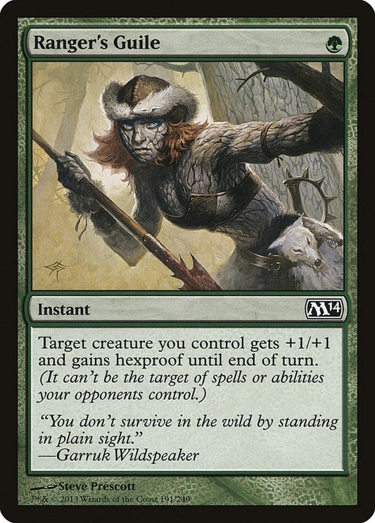 Image for Ranger's Guile (191) (M14) - Magic: The Gathering