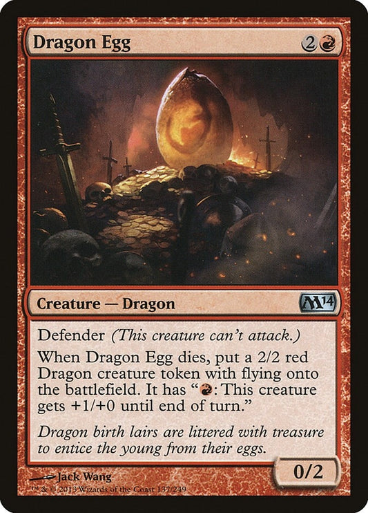 Image for Dragon Egg (137) (M14) - Magic: The Gathering