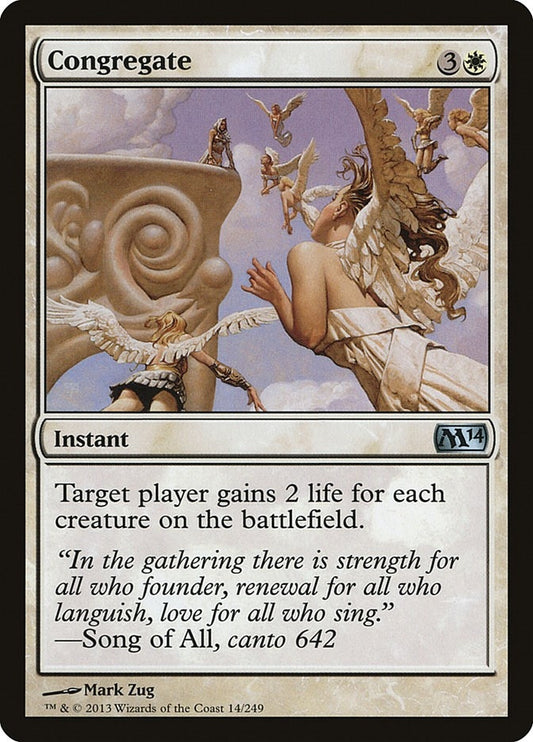 Image for Congregate (14) (M14) - Magic: The Gathering