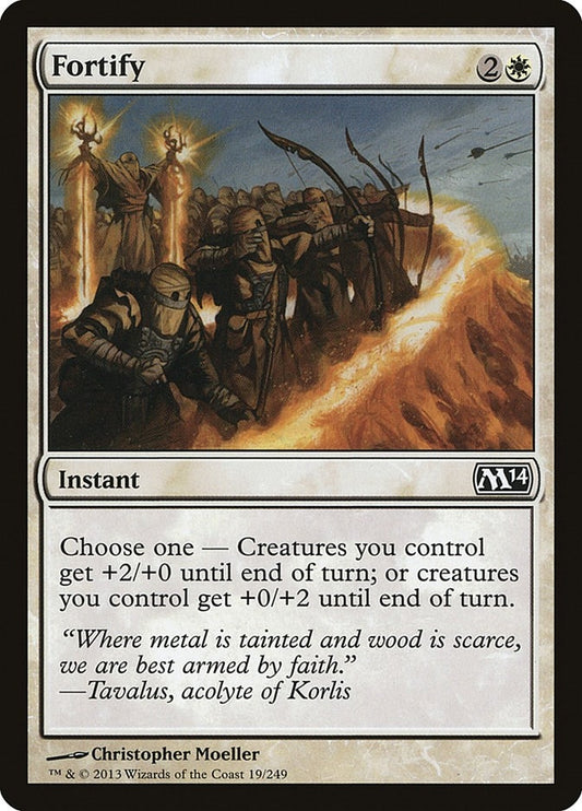 Image for Fortify (19) (M14) - Magic: The Gathering