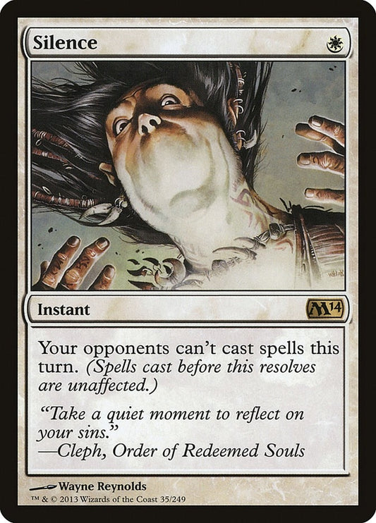Image for Silence (35) (M14) - Magic: The Gathering