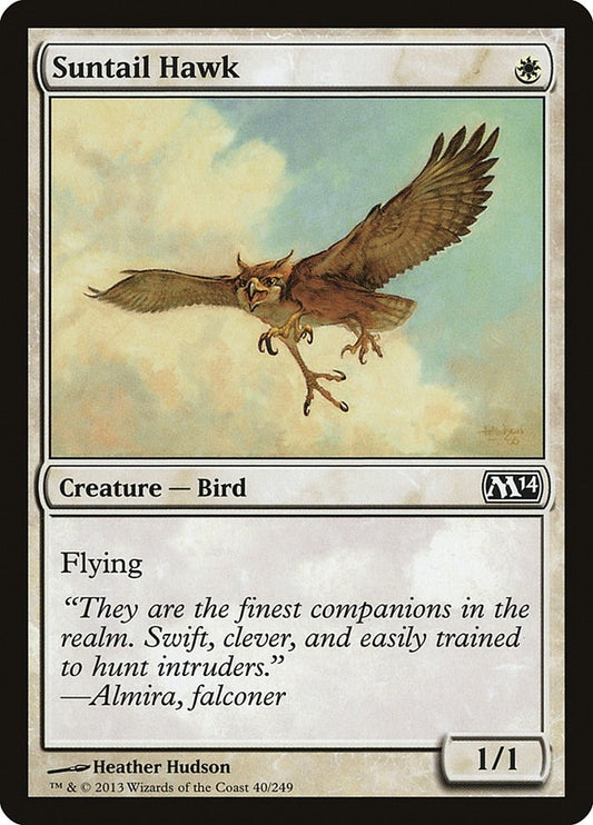 Image for Suntail Hawk (40) (M14) - Magic: The Gathering
