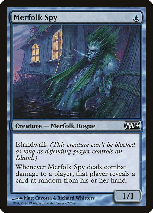Image for Merfolk Spy (62) (M14) - Magic: The Gathering