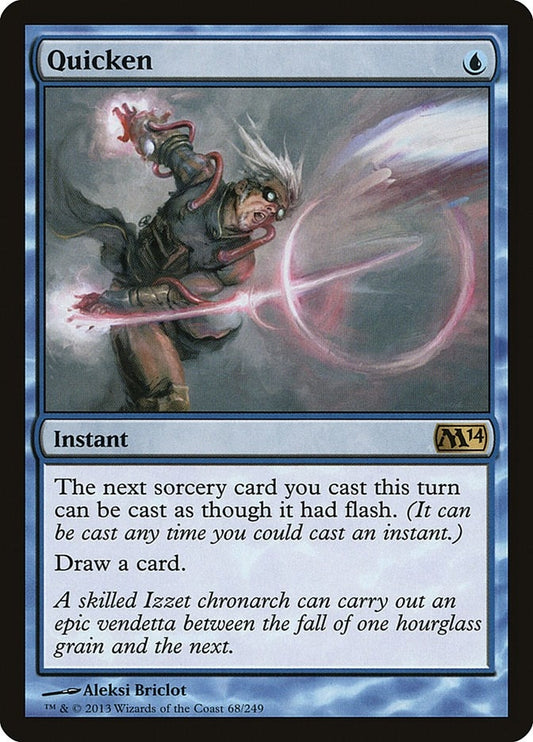 Image for Quicken (68) (M14) - Magic: The Gathering
