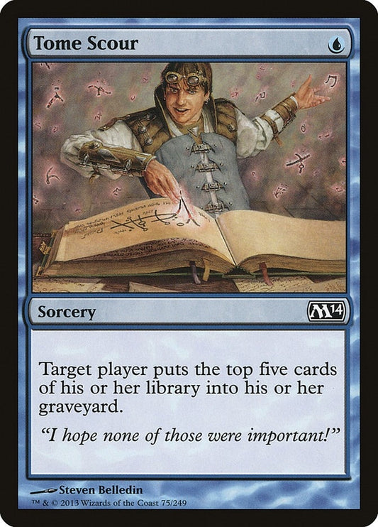 Image for Tome Scour (75) (M14) - Magic: The Gathering