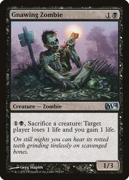 Image for Gnawing Zombie (99) (M14) - Magic: The Gathering
